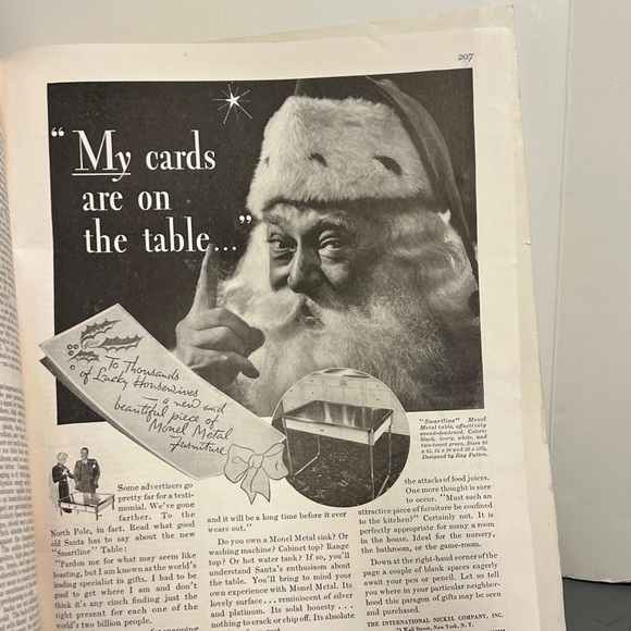 Vintage Magazine Trio December 1933 & 1934 Holiday Entertaining Style Decor - Picture 7 of 15